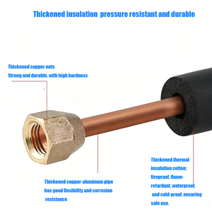 <span class=keywords><strong>Tuyau</strong></span> en <span class=keywords><strong>cuivre</strong></span> et aluminium pour climatiseur, pièces de réfrigération pour système d'air frais - Product Image 2