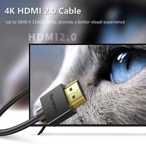 Câble OEM Ultra HD 2.0 pour <span class=keywords><strong>HDMI</strong></span> Vente en gros TV 4K 60Hz plaqué or pour PS3 1m 2m <span class=keywords><strong>3m</strong></span> 5m 3D 4K pour câbles <span class=keywords><strong>HDMI</strong></span> - Product Image 4