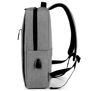 Sac à dos professionnel léger en polyester imperméable à motif géométrique, grande capacité, antivol, pour les loisirs et les voyages, avec compartiment pour ordinateur portable - Product Image 3