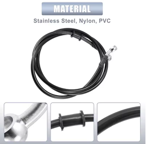 <span class=keywords><strong>Tubo</strong></span> <span class=keywords><strong>Freno</strong></span> <span class=keywords><strong>Moto</strong></span> in Acciaio Inox Intrecciato M10, Qualsiasi Lunghezza, per <span class=keywords><strong>Freno</strong></span> Anteriore e <span class=keywords><strong>Posteriore</strong></span>, per ATV, <span class=keywords><strong>Moto</strong></span> da Cross, <span class=keywords><strong>Moto</strong></span> da Strada e da Corsa - Product Image 5