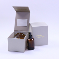 Scatola Regalo Personalizzata in Carta con Chiusura Magnetica per Cosmetici, Candele di Lusso, Diffusori di Aromi, con Inserto in EVA