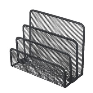 Estante de Metal Multicapa para Archivos, Organizador de Documentos de 4 Niveles, Negro, Almacenamiento de Papelería de Oficina, Soporte para Libros, Accesorios de Escritorio - Product Image 3