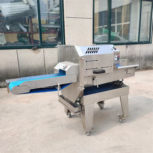 2024 comercial PEQUEÑA ESCALA pollo aves hervido cerdo jamón rebanador equipo <span class=keywords><strong>venta</strong></span> máquina <span class=keywords><strong>de</strong></span> carne con cinta transportadora - Product Image 3