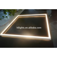Panneau lumineux LED 60x60cm 40W 48W Plafonnier LED pour bureau 100lm/W Lampe LED pour bureau à panneau plat en usine