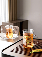 Tasse à thé en verre personnalisable de style royal, avec poignée, luxe, style arabe du Moyen-Orient, cadeau turc, étiquette pour café, thé, verres à boire