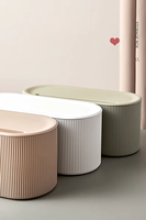 Nouvelle boîte de gestion de câbles en plastique pour bureau, anti-poussière, organisateur de câbles et multiprises avec couvercle pour la maison et le bureau