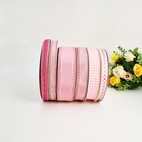 Arc de ruban de fleurs d'organza de polyester 100% fraîchement cuit au four pour la sangle de cavalier de cadeau