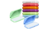 Cire dentaire orthodontique à prix d'usine, kit de soulagement de la douleur, cire dentaire orthodontique en boîtes colorées