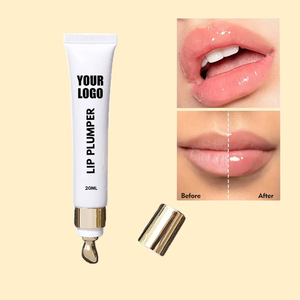 Nuevos Brillos Labiales Voluminizadores de 20ml, Aceite Labial Vegano Personalizado, 30 Sabores a Elegir, Brillo Labial con Péptidos - Product Image 1