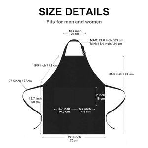Grembiuli da Chef Unisex Personalizzabili con Logo, Riutilizzabili, Senza Maniche, Resistenti all'Olio, Ecologici, Traspiranti e Durevoli - Product Image 2