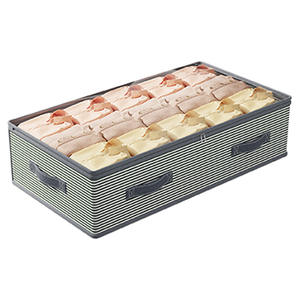 Caja de Almacenamiento Rectangular Personalizada para Debajo de la Cama, Multiusos, para Ropa de Dormitorio, Edredones, Solución de Almacenamiento Plana de Tela - Product Image 5