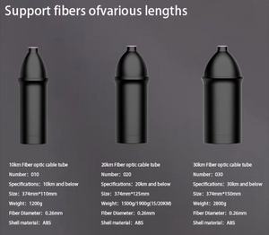 Recipiente de fibra óptica de 0,27mm y 0,4mm 5km 10km 20km 30km FPV y UAV Fábrica de tambores de fibra óptica invisible - Product Image 5