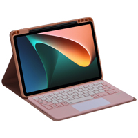 Sarung Tablet Papan Ketik untuk Xiaomi Pad 5 Pro Casing 11 2021 Mipad 5 Papan Ketik Nirkabel dengan Papan Ketik Mouse Sentuh Bantalan Sentuh