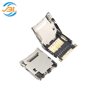 ขั้วต่อการ์ด Micro SD แบบพลิก P to P HIROSE DM3CS-SF <span class=keywords><strong>8</strong></span> พิน ความสูง 1.83 มม. พร้อมสวิตช์ตรวจจับการ์ด แบบ SMT Mount - Product Image 1