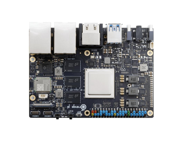 OrangePi Development Board 20Tops Arithmetic AI Processor Onboard WiFi Ascend AIPro 20T 12GB/24GB Single Motherboard
