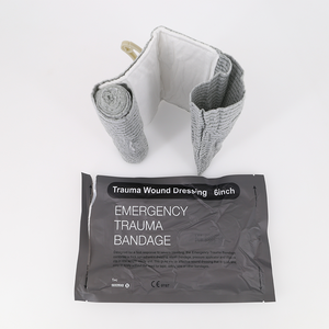 ผ้าพันแผลฉุกเฉินยี่ห้อ Hiprove รุ่น YF-TB คุณภาพสูง ยืดหยุ่นดี สีเขียว สำหรับปฐมพยาบาลทางยุทธวิธี ราคาโรงงาน - Product Image 4