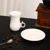 Tasses en céramique de luxe arabe Ramadan Designs Service à thé et café en porcelaine avec tasses à café Cawa
