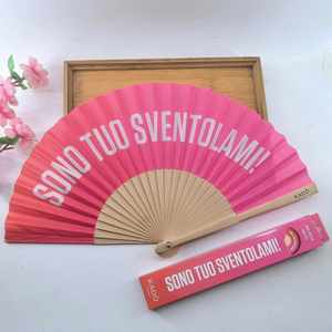 Wedding Decorative Spanish Wooden Fan Carved White Wood Folding Hand Fan with Folk Art Pattern for Souvenir and Business <b>Gifts</b> - Product Image 4