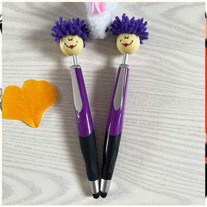 2025 Thiết Kế Mới Mát Trẻ Em Của Sinh Viên Bằng Văn Bản Nhựa Bút Bi Bút Giá Rẻ Dễ Thương Mới Lạ Bút Stylus Bút Với Logo - Product Image 4