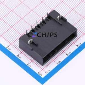 5605BG-004R141TTX00 Wire-to-Board Pin Header Bent Lead Through Hole,P=5.08mm Connector 1x5P 5.08mm Right Angle Insert 5P - Product Image 1