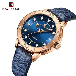 Naviforce 5020 Hot Koop Dames Lichtgevende Quartz Sport Horloges Womens Designer Top Merk Horloge