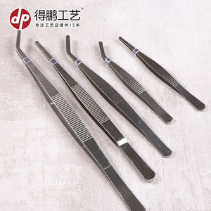 แหนบสแตนเลส Dp 12 ซม. 17 ซม. พื้นผิวกันลื่นสำหรับเครื่องมือทำสวน DIY - Product Image 4