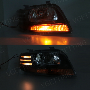 Phare avant de voiture LED avec pare-choc, feu de véhicule, DRL, pour <span class=keywords><strong>Chevrolet</strong></span> Aveo, <span class=keywords><strong>Kalos</strong></span> 2002, 2005, 2006, <span class=keywords><strong>2007</strong></span>, accessoires automobiles - Product Image 6