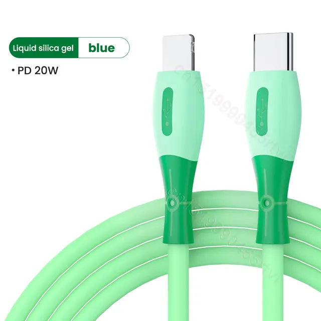 Different Colors Are In Stock Pd 20W Super Fast Type-C For Lightning Cable