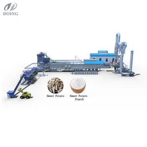 Large scale cassava plant cassava starch production line advanced starch equipment from China