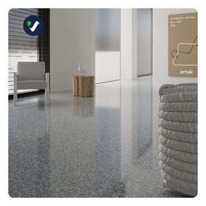 Độ bóng cao Đá Cẩm Thạch hiệu ứng Epoxy lớp phủ sàn tự san lấp mặt bằng terrazzo trạng thái lỏng - Product Image 1