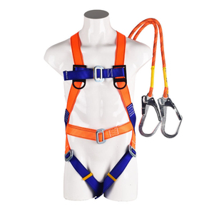 Harnais de sécurité anti-chute 5 points pour le corps entier, 3 m, ceinture anti-chute personnelle pour travaux de construction en altitude et d'escalade - Product Image 4