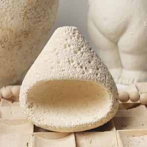 Quemador de Incienso de Cemento y Palo Santo con Soporte para Varillas de Madera, Decoración de Hogar Exquisita y Lujosa, Purificador de Yoga de Alta Calidad <span class=keywords><strong>ACSA</strong></span> - Product Image 2