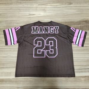 Camiseta de fútbol de malla sublimada personalizada, ropa de fútbol americano - Product Image 2