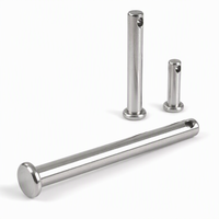 Reliable Stainless Steel Slot End Pin 304 Clevis Pins Smooth Shank A2 -70 Metric Hardware Fastener Pin
