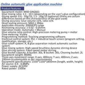एलईडी मोबाइल फोन लैपटॉप असेंबली गोंद भरने के लिए स्वचालित सटीकता, बस गोंद सिलिकॉन pic ploy औद्योगिक डिस्पेंसर - Product Image 3
