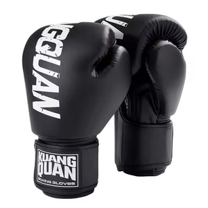 Équipement de <span class=keywords><strong>boxe</strong></span> 12oz 14OZ adulte mauy thai kickboxing gant gants de <span class=keywords><strong>boxe</strong></span> professionnels pour le poinçonnage - Product Image 2