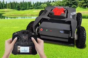 Alientabi cortador de gramado rc customizável, controle de decapagem remoto