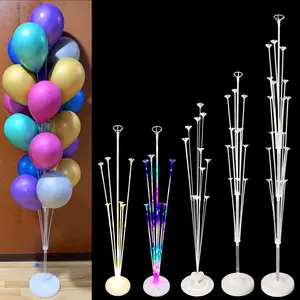 Balloon Arch Column Base Stand Table Balloon Clip Ring Circle Holder Frame Stand Kit Birthday Wedding Party Decoration Supplies