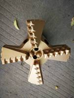 Usine 7 pouces quatre ailes Concave PDC Bits PDC Drag Bit PDC Blade Bit pour le forage de puits