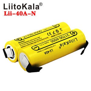 LiitoKala Lii-40A 21700 4000mAh Li-Ni batteria 3.7V 40A per alta scarica Mod / Kit 3.7V 15A potenza + DIY - Product Image 4