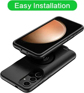 Accesorios para Teléfonos Móviles de Primera Categoría, Cargador Externo para Teléfono, Banco de Energía, Estuche de Carga, Estuche <span class=keywords><strong>con</strong></span> Batería para <span class=keywords><strong>Samsung</strong></span> Mobile, Todas las Series - Product Image 4