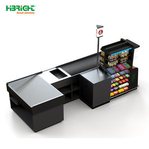 เคาน์เตอร์คิดเงินยอดนิยม Highbright พร้อมชั้นวางสินค้าแบบ Impulse Display สำหรับซูเปอร์มาร์เก็ตและร้านค้าปลีก - Product Image 2