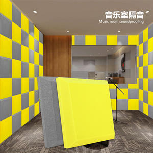 Modern Industrial Design KTV Cotton Acoustic <b>Foam</b> Panels Noise-Proof and Sound-Absorbing for Hotel Use - Product Image 1