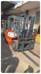 <b>Used</b> Mitsubishi Model Diesel Forklift 3 Ton Secondhand Industrial Forklift Truck Construction Machinery Solid Tire - Product Image 1