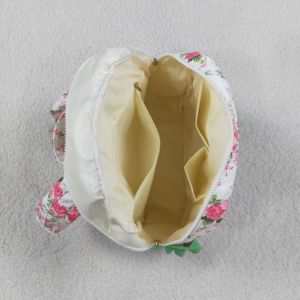 BA0218 กระเป๋าเป้สะพายหลังนักเรียนหนังสังเคราะห์ไมโครไฟเบอร์แฟชั่นลายดอกไม้ลายสก๊อตสีเขียวสำหรับเด็กเล็กกระเป๋านักเรียนเด็กผู้หญิง - Product Image 5