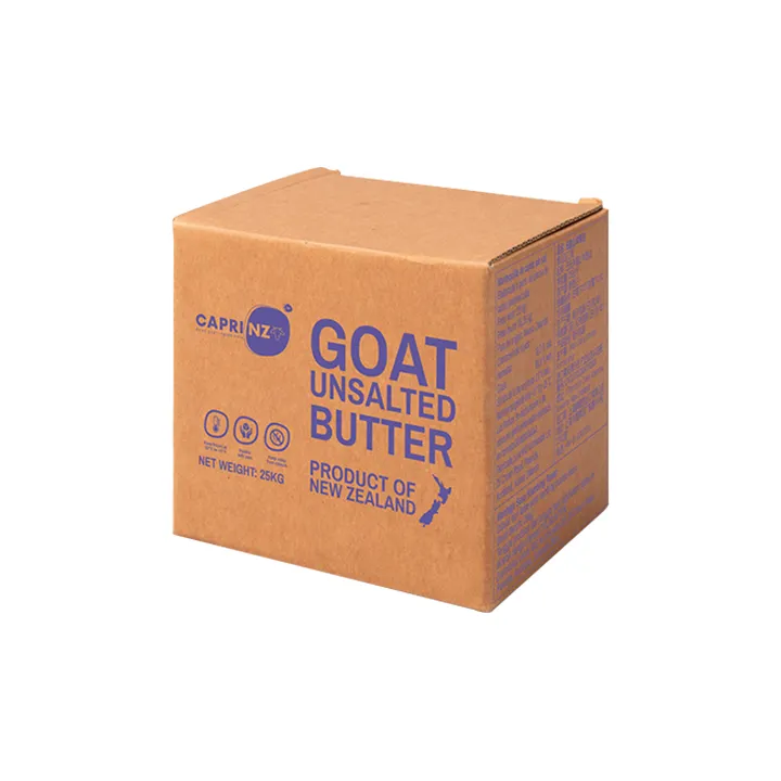 High Quality Manufacturer 25kg Unsalted Butter Prices Wholesale Food Flavor 100% New Zealand Pure Goat Cream