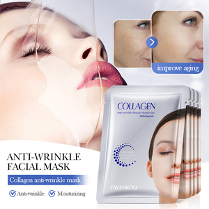 Mascarilla Facial Hidratante y Antiarrugas con Colágeno FAYANKOU, Ingredientes Químicos y Herbales, Uso Facial, OEM ODM - Product Image 1