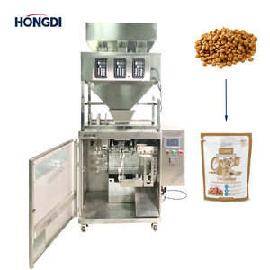 3-Head Linear Weigher Premade Pouch Packing Machine, <b>Auto</b> Weighing & Rotary Bagging <b>System</b> for Granules - Product Image 2