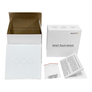 Interruptores Inteligentes Zigbee Avatto Tuya con Control Remoto Inalámbrico, Panel Táctil de Vidrio, 1/2/<span class=keywords><strong>3</strong></span> Botones, para Iluminación de Pared - Product Image 6