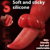 Adult Sex Vibration AV-Stick für weibliche Masturbation Zunge lecken Cunnilingus Toy 10 Frequenzen USB wiederauf ladbar 100%
